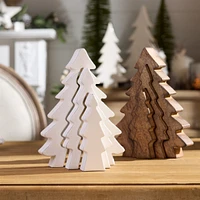 Slickblue Triple Tree Puzzle (Set of 2) 8.5"H Mdf