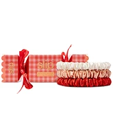 Slip 3-Pc. Pure Silk Skinny Scrunchie Cracker Set