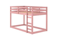 Streamdale Furniture Ii Twin Loft Bed In Pink Finish