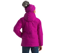 The North Face Big Girls Shasta Reversible Full-Zip Hooded Short Parka