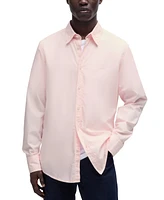 Boss by Hugo Men's Poplin Kent Collar Regular-Fit Shirt