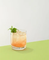 JoyJolt Faye Double Old Fashioned Whiskey Glasses, Set of 6