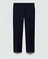 Mango Men's Stretch Fabric Suit Pants
