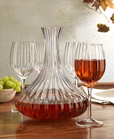 Godinger 5 Piece Wine Carafe Set with 4 Goblets