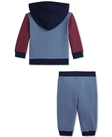 Polo Ralph Lauren Baby Colorblocked Fleece Hoodie & Pants Set