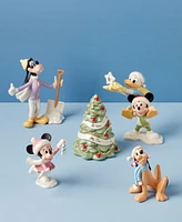 Lenox Disney Winter Fun 5 Piece Figurine Set