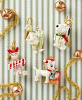 Lenox Rudolph Delivering Toys Ornament, 60th Anniversary Edition