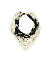 Kate Spade New York Women's Pretty Kitty Silk Square Scarf