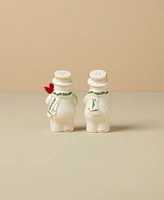 Lenox Snowman Salt & Pepper Shaker Set