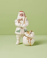 Lenox 2024 African American Santa with Gifts Figurine