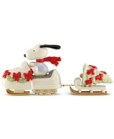 From The Vault! Lenox Snowmobiling Snoopy Figurine