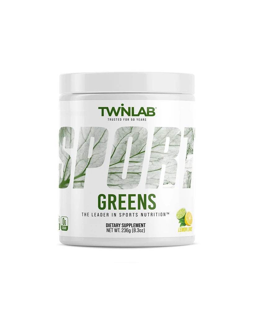 Twinlab Sport Greens, Lemon-Lime, 8.30 Oz - 25 Servings