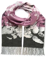 Fraas Women's Floral Fringe-Trim Scarf