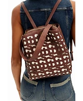 Desigual Women's S letters backpack