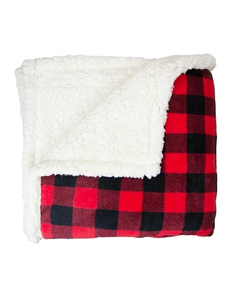 Arkwright Home Arkwright Rustic Home Buffalo Plaid Throw Blanket, 50x70, Color Options