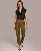 Donna Karan New York Women's Satin Cargo Pants