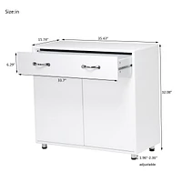 Two Door Side Table