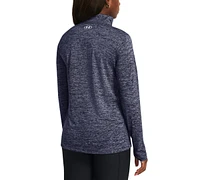 Under Armour Women's Twist Tech Quarter-Zip Logo Top