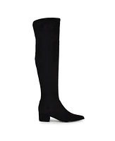 Nine West Women's Maner Pointy Toe Over the Knee Boots