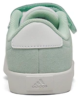 Adidas Toddler Girls Vl Court 3.0 Fastening Strap Casual Sneakers from Finish Line