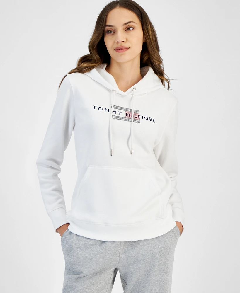 Tommy Hilfiger Women's Logo Graphic Pullover Hoodie