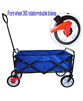 Streamdale Furniture Folding Wagon Garden Shopping Beach Cart