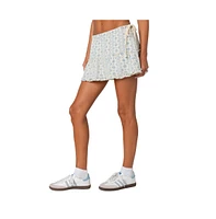 Edikted Women's Dita tiered mini skirt