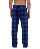 Hanes Men's Ultra Soft Plaid Brushed Fleece Pajama Pants