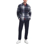 Barbour Men's Chapter Over Plaid Shirt Jacket