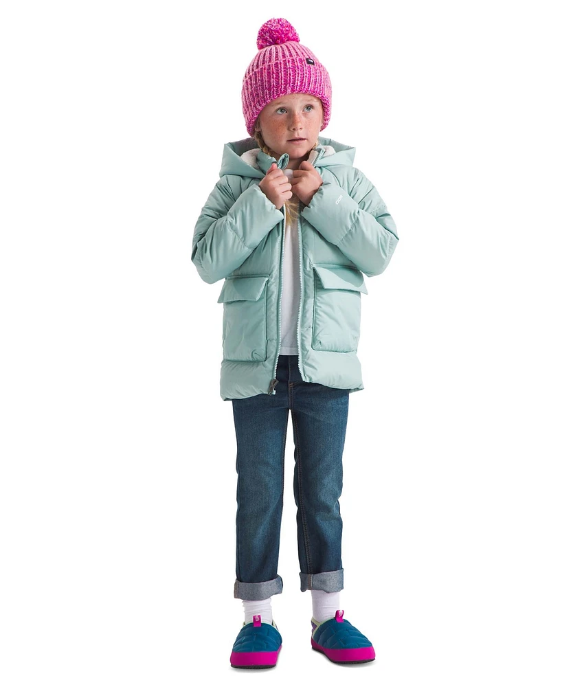 The North Face Toddler & Little Girls Quilted Fleece-Lined Full-Zip Hooded Down Parka