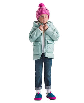 The North Face Toddler & Little Girls North Quilted Fleece-Lined Full-Zip Hooded Down Parka