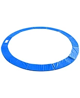 Yescom 14FT Trampoline Spring Cover and Replacement Mat w/ 72V-Ring Trampoline Accessories, Uv-Resistant