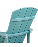 Streamdale Furniture All-Weather Outdoor Lounge Adirondack Ps Chair for Patio, Garden, Pool