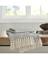 Ihi Home Kennedy Woven Throw Blanket I 50"x 70"