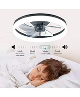 Streamdale Furniture Ceiling Fan With Lights Dimmable Led