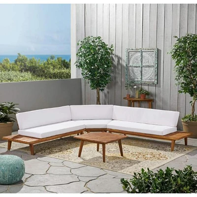 Hillcrest 4-Piece V-Shaped Sofa Set