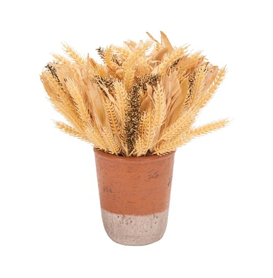 Safavieh Faux 14 Inch Wheat Eat Potted Arrangement