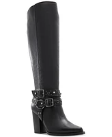 Aldo Women's Thelidan Buckle Pointed Toe Knee High Boots