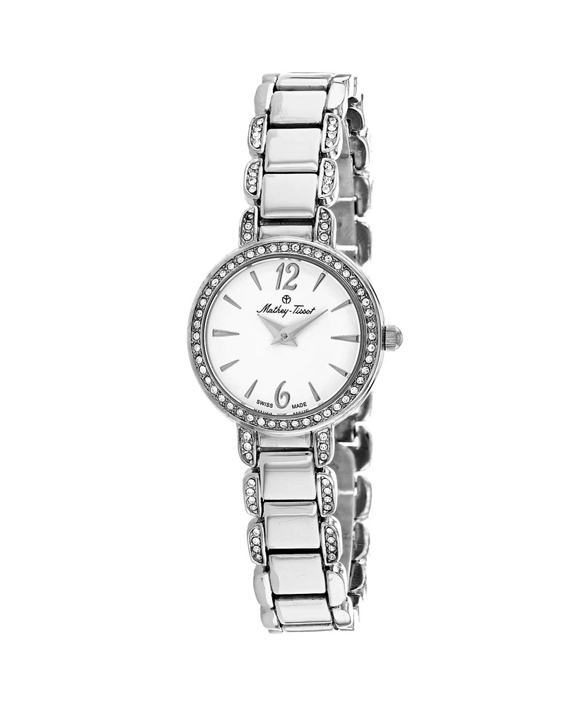 Mathey Tissot Women's Fleury White Dial Watch