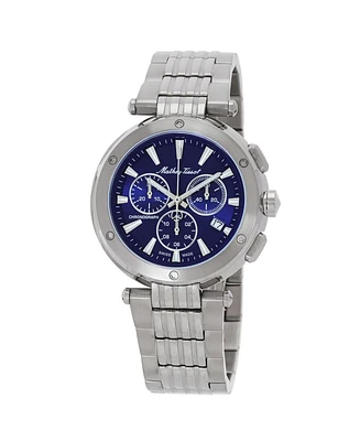 Mathey Tissot Men's Neptune Chrono Blue Dial Watch - H912CHABU