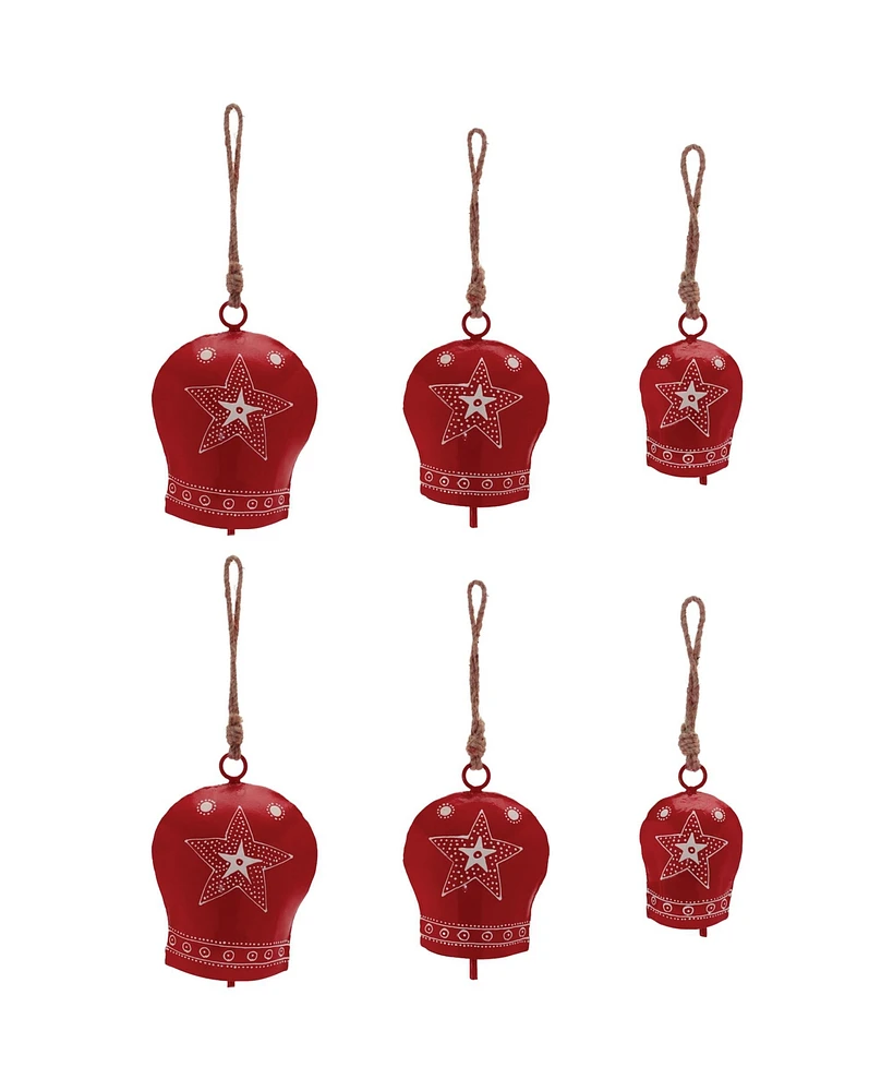 Slickblue Bell Ornaments Set of