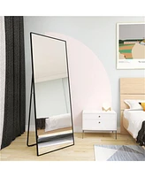 Streamdale Furniture Wall-Mounted Alloy Frame Full Length Mirror