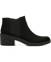 BZees Outstanding Washable Block Heel Casual Booties