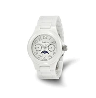 Chisel White Ceramic White Dial Watch