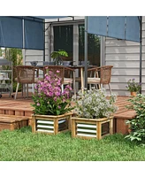 Streamdale Furniture Versatile Outdoor Garden Planters Raised Beds for Any Space