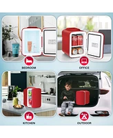 Streamdale Furniture 4L Portable Thermoelectric Cooler & Warmer - Quiet, Eco-Friendly Mini Fridge