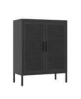 Streamdale Furniture Heavy-Duty Steel Storage Cabinet with Adjustable Shelves and Secure Lock