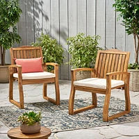 Christopher Knight Home Della Wood Acacia Armchair