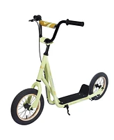 Simplie Fun Adjustable Kick Scooter for Kids 6+ with 12" Wheels