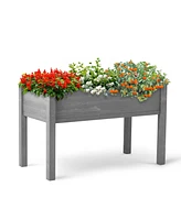 Streamdale Furniture Premium Raised Garden Bed: 48" x 24" x 30